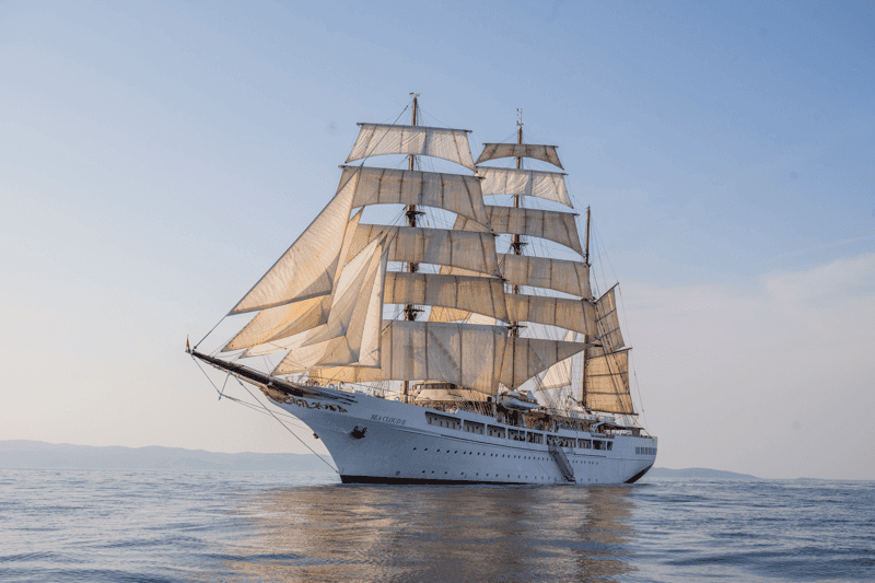 Sea Cloud II: Exploring the Mediterranean and Caribbean Under Sail - Article