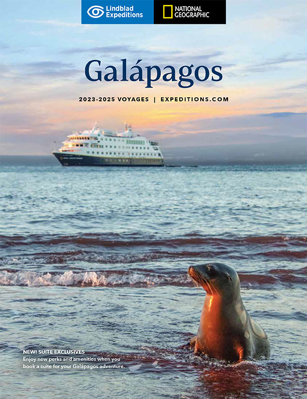 Request your complimentary Gal&aacute;pagos brochure today!