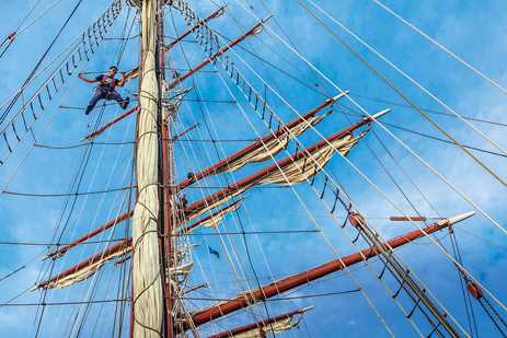 The World's Largest Full-Rigged Sailing Ship (21 Photos
