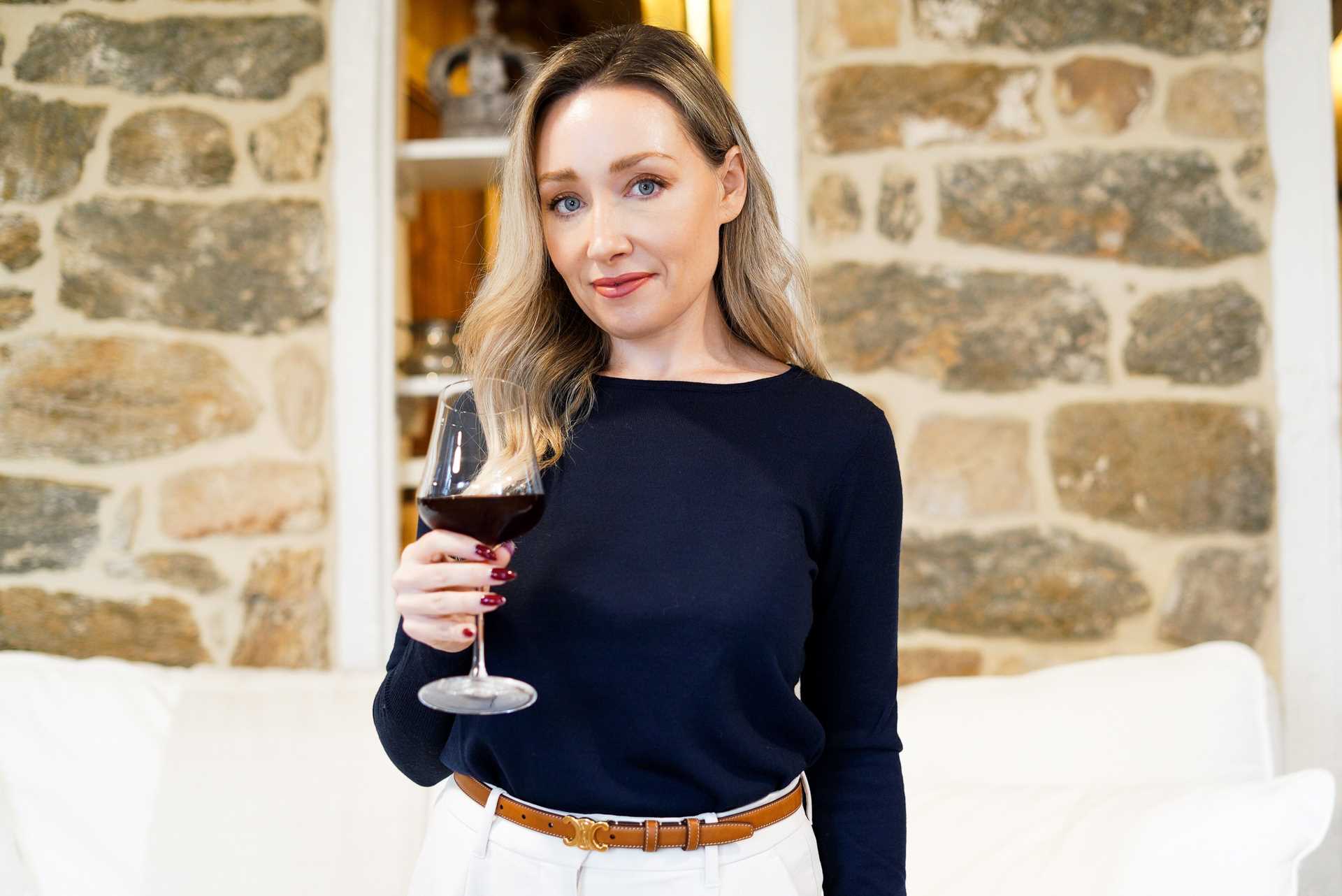 Wine influencer Amanda McCrossin